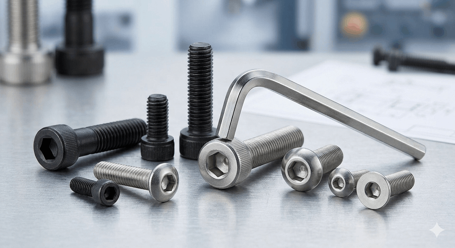 המדריך המלא לבחירת ברגי אלן ומפתחות אלן לתעשייה